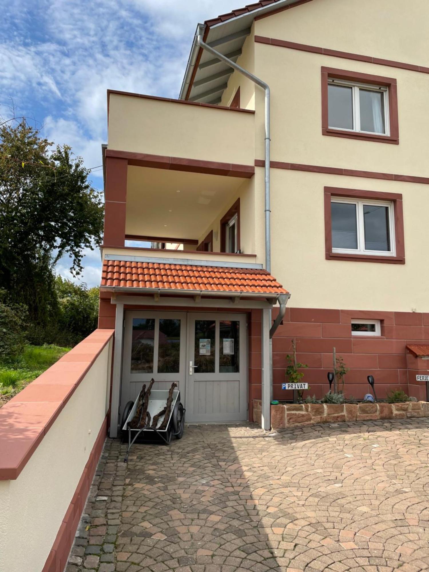 Appartement Haus Rebenblick à Dierbach Extérieur photo