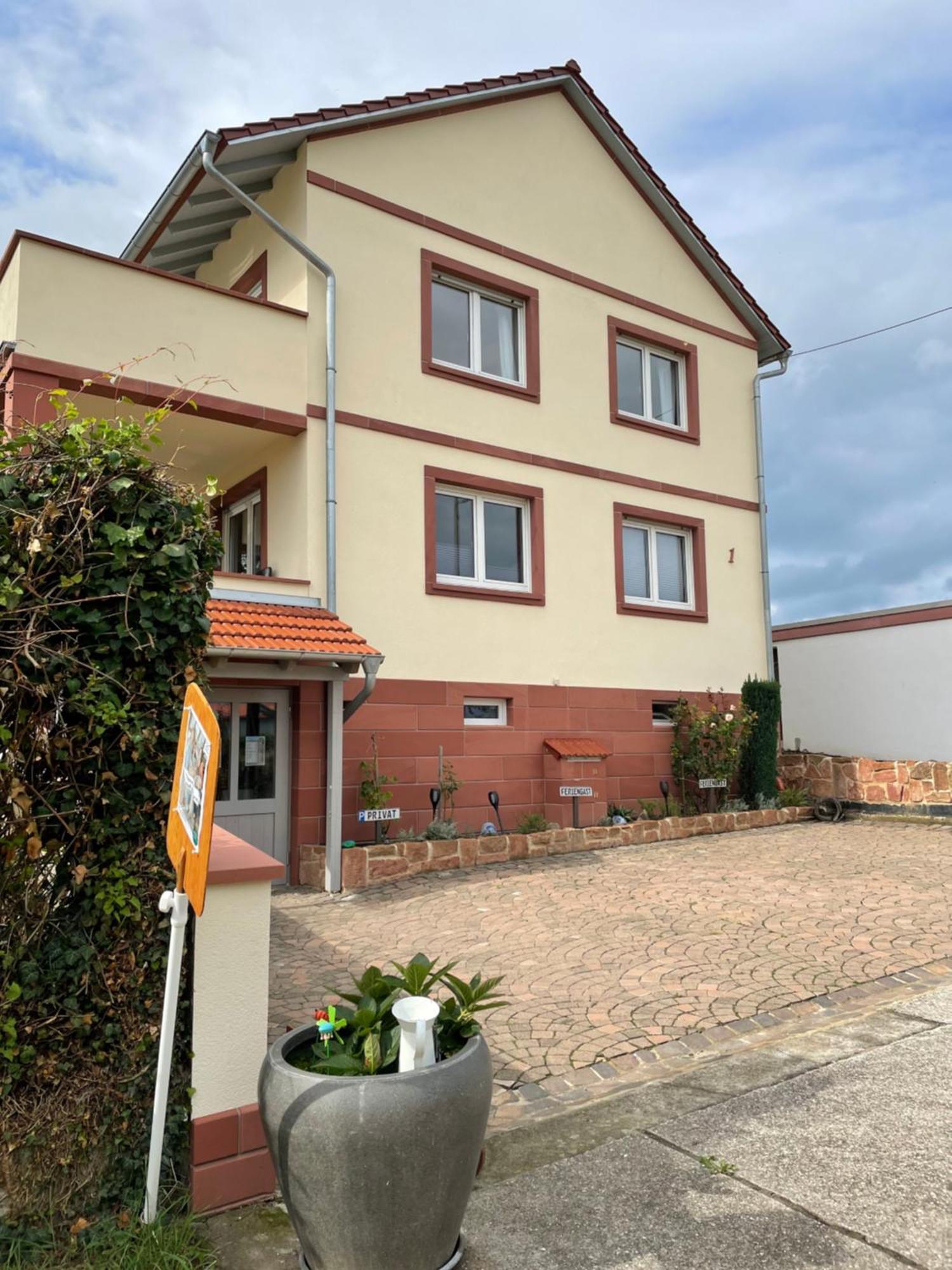 Appartement Haus Rebenblick à Dierbach Extérieur photo